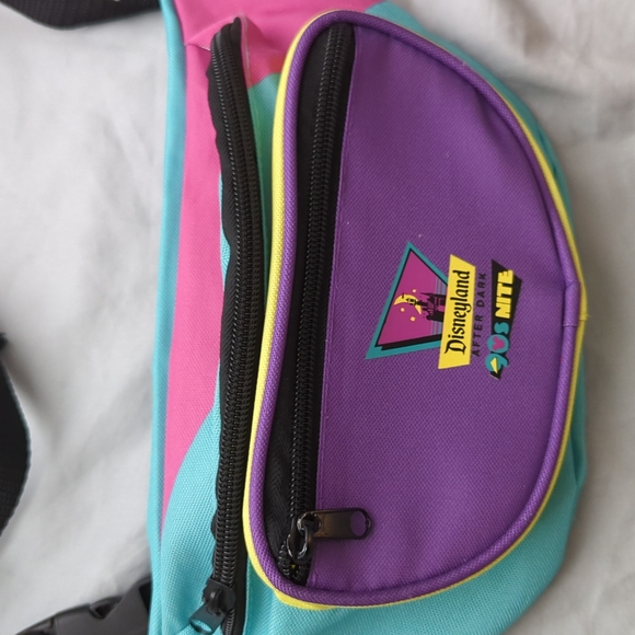 COPY - Disney Disneyland After Dark 90s Nite Retro Fanny Pack Bag - Picture 3 of 7